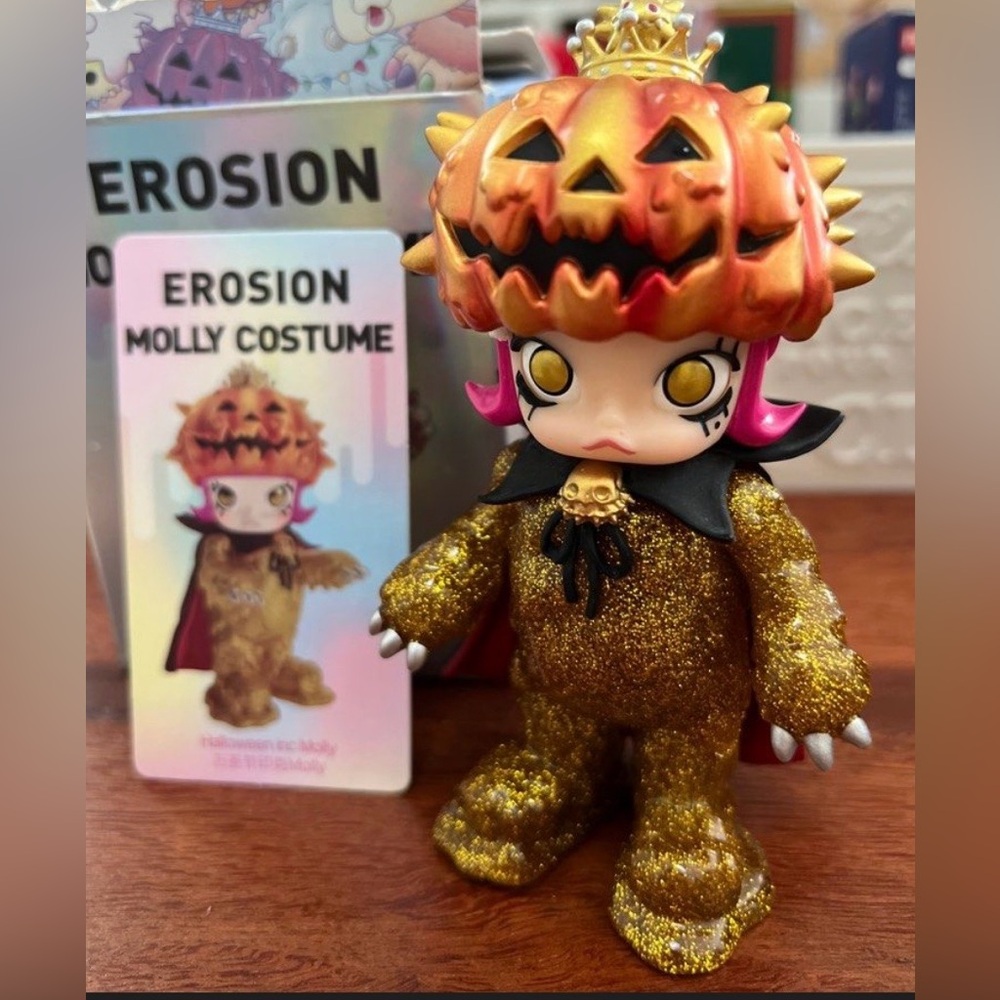 Pop Mart × Instinctoy x Kennyswork Erosion Halloween Inc Molly